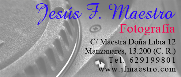 Jesús F. Maestro Fotografía, patrocinador oficial de Manzanares Medieval