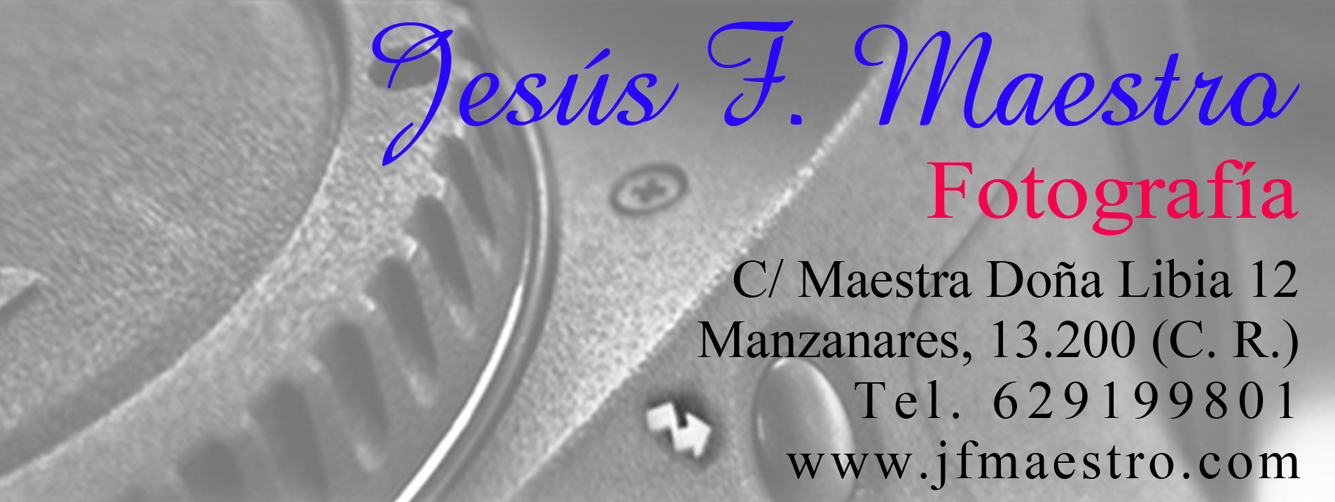Jesús F Maestro Fotografia, patrocinador oficial
