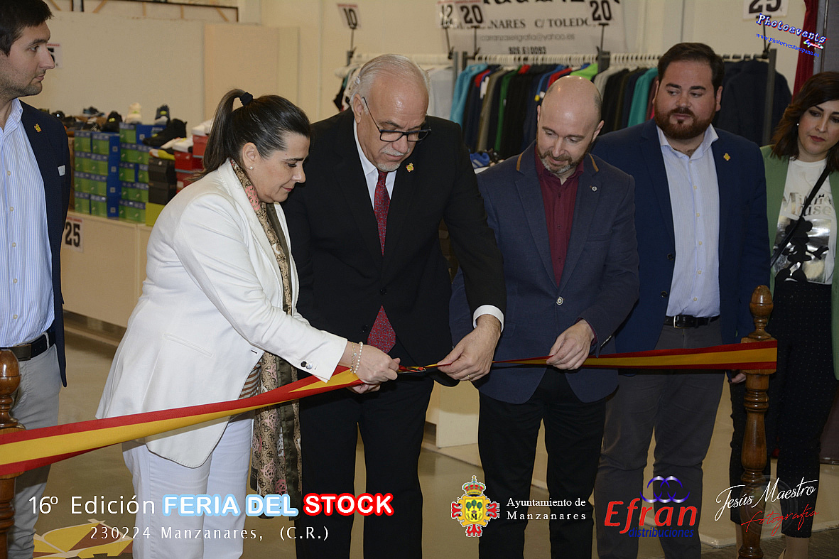 Inauguración 16ª edición de la Feria del Stock de Manzanares